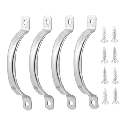QUMIIRITY 24pcs Stainless Steel Handles for Kitchen Cabinets Cabinet Door Knobs Interior Door Pulls