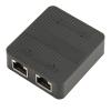 Gigabit Internet Splitter, RJ45 1 in 2 Out 1000Mbps USB C Power, Safe Stable Signal LAN Splitter, with USB Cable for Switch TV PC view 1