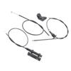 51238176595 51238190754 51238176596 3PCS/Set Bonnet Compatible with E39 525I 530I view 1