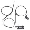 51238176595 51238190754 51238176596 3PCS/Set Bonnet Compatible with E39 525I 530I view 2