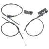 51238176595 51238190754 51238176596 3PCS/Set Bonnet Compatible with E39 525I 530I view 4