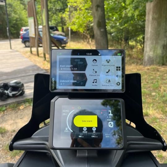 Mackom Motorcycle Navigation Mount Holder Compatible with KTM 890 Adventure S/R/SMT | for Garmin Zumo XT / XT2 (Compatible with KTM 890 Adventure S/SMT)