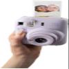 Fujifilm Instax Mini 12 Instant Camera Bundled with Instax Mini Instant Films (2 Twin Packs) and BuzzPhoto Microfiber Cleaning Cloth (Lilac Purple) view 4