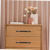 QUMIIRITY Aluminum Alloy Cabinet Handle Dresser Pulls Replacement Solid Construction Wardrobe Door Handle view 3