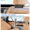 Tablet Holder for Car Headrest, iPad Holder Car Backseat Mount Adjustable [3 in 1 Extension Arm] 360 Rotating Long Road Trip Essentials, for iPad Pro, Air, Mini, Galaxy, Fire, 4.7-12.9" Tablets view 4