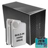 Avolusion PRO-T2 28TB (14TB x2) 2-Bay USB 3.0 External Hard Drive (JBOD, RAID0, RAID1, Big) for Desktop PC/Laptop (Windows/MacOS) (Renewed) view 2