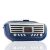 Memorex Retro AM/FM Top Loading CD Player | Portable Stereo with Programmable Memory | Auxiliary Input and LED Display (Blue) view 2