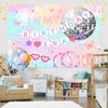 10X10ft in My Birthday Era Photo Backdrop Photography Background for Girls, Music Superstar Backdrops Photo Booth Prop Decorations Wall Decor Banner Tablecloth view 3