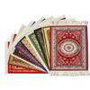 shenruifa Carpet Pad, Rug Pad Oriental Persian Carpet Mat Washable Computer Mousepad for Home Office Table Decor (White,Yellow) view 2