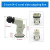 BHUPWZE HDC-HA Heavy Duty Connector 4/5/6/8 Pins Industrial Waterproof Aviation Socket Plug Plastic Housing 250V 10A/16A(5 pins) view 2