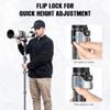 LEOFOTO Carbon Fiber Camera Monopod, Lightweight Travel Monopod with Quick Lock System for DSLR, DV, Video Camcorder, Phone Holder, Weight 0.6kg/1.32lb, Maximum Load 30kg/66lb view 4