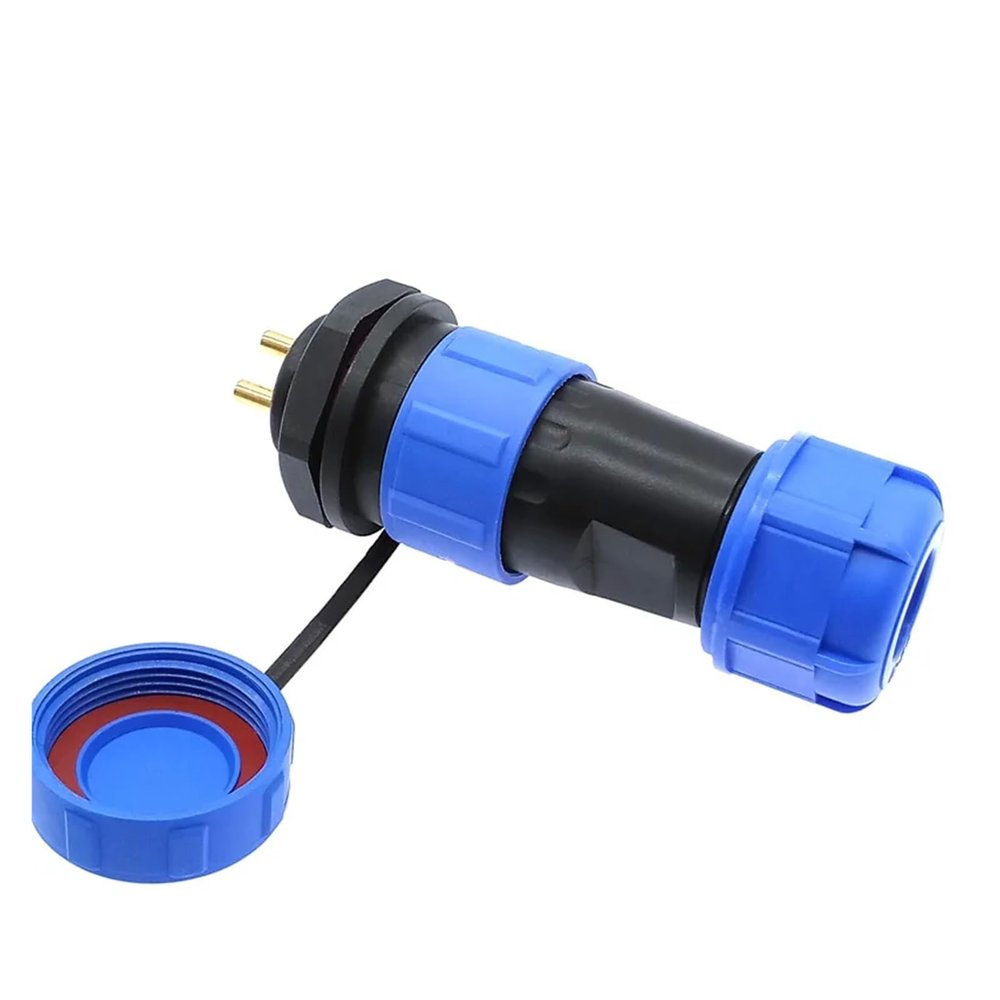 QXCIVR SP2110 SP2112 Back nut Water.Proof Connector SP21 2pin 3pin 4pin 5pin 7pin 9pin 12 pin IP68 connectors Head and Outlet(7 pin)
