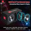 H YANKA SKP-D12M 1200W Dual 12" Car Subwoofer Enclosure Kit  MDF Box, Mono Amplifier, Complete Wiring Kit, High-Bass Output for Cars, Trucks, and SUVs view 2