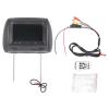 Universal Car Player, Headrest Monitor for Car 7 in Adjustable Headrest LCD Video Player Auto Car Headrest Monitor MP5 Video Media(Black) view 1