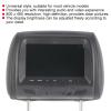 Universal Car Player, Headrest Monitor for Car 7 in Adjustable Headrest LCD Video Player Auto Car Headrest Monitor MP5 Video Media(Black) view 4