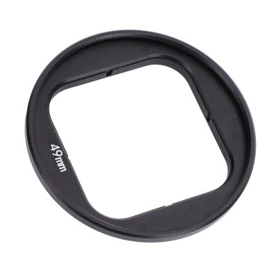 JAOCDOEN Camera Lens Filter Holder Lens Filter Adapter Ring for 49mm Filters Aluminum Action Camera Lens Filter Holder Protective Frame for Ace Pro