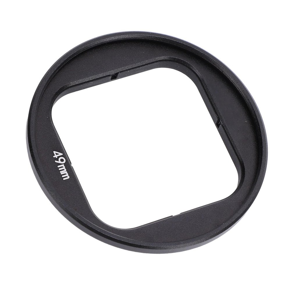 JAOCDOEN Camera Lens Filter Holder Lens Filter Adapter Ring for 49mm Filters Aluminum Action Camera Lens Filter Holder Protective Frame for Ace Pro