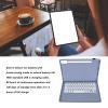 Bewinner Keyboard Protective Cover Case, for Tab P12 12.7inch Tablet 2023 with Angle,TPU Tablet Case with Magnetic Removable Keyboard TB370FU TB371FC (#3) view 2