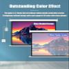 Electric Projector Screen 72 Inch Motorized Projection Screen, Diagonal 4:3 16:9 Movie Screens, Motorized Projection Projector Screens Movie Home Theater 4K/8K Ultra HD(60inch) view 2