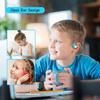 2B2C Kids Headphones, LK15 Open Ear Bluetooth Headphones with Air Conduction, Ultra-Light, 85dB Volume Limiting Wireless Headphone for Children Teens Boys Girls (Blue) view 2