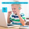 2B2C Kids Headphones, LK15 Open Ear Bluetooth Headphones with Air Conduction, Ultra-Light, 85dB Volume Limiting Wireless Headphone for Children Teens Boys Girls (Blue) view 3