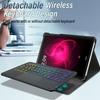 Backlit Touchpad Keyboard Case for T-Mobile Revvl Tab 5G Tablet 10.36 Inch, DKAHOEE 3-Zone Backlit Wireless Trackpad Keyboard with Protective Slim Stand Case for 10.36 T-Mobile Revvl Tab 2023 Release view 3