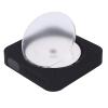 Portable CD Player, Desktop or Wall Mount BT CD Player, Support CD, U Disk, TF Card, AUX, Repeat, Built in Speakers, with Remote Control, for Home (Black) view 1