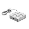 MAIWO 512GB Portable External Solid State Drive Build-in M.2 2230 PCIe NVMe SSD, USB C 3.2 Up to 1050MB/s, Mini Cute PSSD for iPhone 15 16 17 Pro Max MacBook Pro Air, Aluminum (Silver) view 1