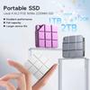 MAIWO 512GB Portable External Solid State Drive Build-in M.2 2230 PCIe NVMe SSD, USB C 3.2 Up to 1050MB/s, Mini Cute PSSD for iPhone 15 16 17 Pro Max MacBook Pro Air, Aluminum (Silver) view 2