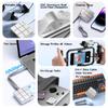 MAIWO 512GB Portable External Solid State Drive Build-in M.2 2230 PCIe NVMe SSD, USB C 3.2 Up to 1050MB/s, Mini Cute PSSD for iPhone 15 16 17 Pro Max MacBook Pro Air, Aluminum (Silver) view 4
