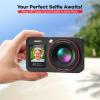 DEATTI Digital Camera FHD 4K 64MP with Dual Screens 64GB SD Card 2 Batteries,18X Zoom,Anti Shake Portable Rechargeable Selfie Camera for Teens Boys Girls Kids view 3