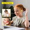 2B2C Kids Headphones, LK15 Open Ear Bluetooth Headphones with Air Conduction, Ultra-Light, 85dB Volume Limiting Wireless Headphone for Children Teens Boys Girls (Yellow) view 2