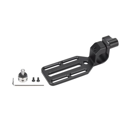 Nitze 15mm Rod Clamp Adapter with Mounting Plate for Monitor, Wireless Transmitter Receiver and DJI Focus Pro LiDAR