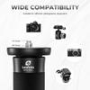 LEOFOTO Camera Monopod Carbon Fiber Portable Compact Lightweight Travel Monopod with Wrist Strap, Silicone Handle, Twist Locks, 5-Section up to 185cm, Max Load 25kg(MPQ-405C) view 3