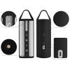 Carrying Silicone Cover Case with Handle Compatible with Sonos Roam 2 / Sonos Roam Wireless Portable Bluetooth Speaker (Black) view 2
