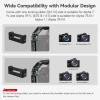 SMALLRIG Full Camera Cage for Sony A7R V/A7 IV/A7S III/A1/A7R IV with Push-Button Rotating NATO Side Handle, 360 Rotatable, Black view 3