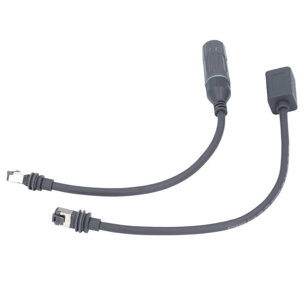 SPX to RJ45 Adapter,1200mbps Transfer Rate Integrated Adapter for Gen3 Rectangular Satellite, for Third Party PoE Injectors and Routers and Stability Connection