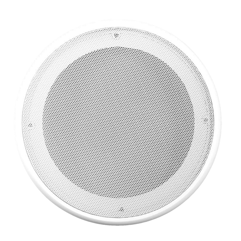 Decorative Speaker Grill,Ceiling Car Metal Speaker Cover - Round Space-Saving Speaker Guard, White Speaker Grills for Car Speaker Protection