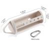 Protective Silicone Carrying Case for Sonos Roam/Sonos Roam 2 Wireless Portable Bluetooth Speaker,Travel Silicone Cover Compatible with Sonos Roam/Sonos Roam 2 Speakers (Off White) view 2