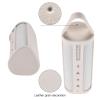 Protective Silicone Carrying Case for Sonos Roam/Sonos Roam 2 Wireless Portable Bluetooth Speaker,Travel Silicone Cover Compatible with Sonos Roam/Sonos Roam 2 Speakers (Off White) view 4