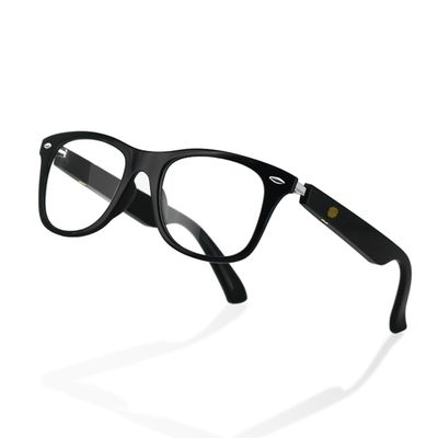 Tulbeys Smart Glasses for Men and Women, Blue Light Filtering Lenses, Bluetooth Audio Glasses with Mic & Speakers, Touch & Voice Assistant Compatible - Up to 6 Hrs Battery, for Office, Driving