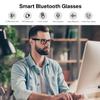 Tulbeys Smart Glasses for Men and Women, Blue Light Filtering Lenses, Bluetooth Audio Glasses with Mic & Speakers, Touch & Voice Assistant Compatible - Up to 6 Hrs Battery, for Office, Driving view 2