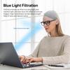 Tulbeys Smart Glasses for Men and Women, Blue Light Filtering Lenses, Bluetooth Audio Glasses with Mic & Speakers, Touch & Voice Assistant Compatible - Up to 6 Hrs Battery, for Office, Driving view 4