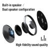 Conference Speaker And Microphone, Y02 USB Plug and Play Laptop Microphone Omnidirectional Microphone Condenser PC Mic for Video Conference Recording Skype Online (Black) view 4