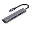 USB C Hub, 4 in 1 Aluminum USB C to USB OTG Adapter, USB C Splitter with 1 * 3.5mm Headphone Jack, 1 * 15W PD, 2 USB A Ports, USB C Hub Dongle for MacBook Air/Pro,XPS,iMac Mini,iPad Pro,More view 1