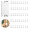 50 Pack Nail Plate for Wood Studs, Cable Wire Protector Plate, 1.5 x 2.5 Inch Anti-Nail Protection Plate Shield, Nail Plates Electrical view 1