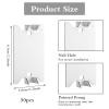 50 Pack Nail Plate for Wood Studs, Cable Wire Protector Plate, 1.5 x 2.5 Inch Anti-Nail Protection Plate Shield, Nail Plates Electrical view 2