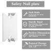 50 Pack Nail Plate for Wood Studs, Cable Wire Protector Plate, 1.5 x 2.5 Inch Anti-Nail Protection Plate Shield, Nail Plates Electrical view 3