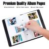 2Packs Veicevol 156 Pockets Photo Album for Fujifilm Instax Mini Camera, Polaroid Camera, Leather Cover, Photo Album for Instax Mini 12 11 9 40 90 8 7 Evo LiPlay Instant Camera, 2x3 Photo Album view 4