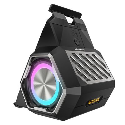 Ulefone Sound KIT for Armor Pad 4 Ultra Series, 2-in-1 Sound and Stand, 9W Power 114dB, Dual Colorful LED Lights, 8-pin Connector No Lag, Anti-Slip Pads